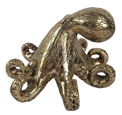 Poulpe
Sculpture animalière en bronze doré.
H....