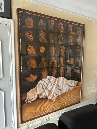 Juan MARTINEZ (1942)
Composition of Faces
Oil...