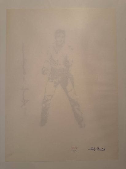 Andy WARHOL (1928–1987), after
“Elvis Presley”
Ink...