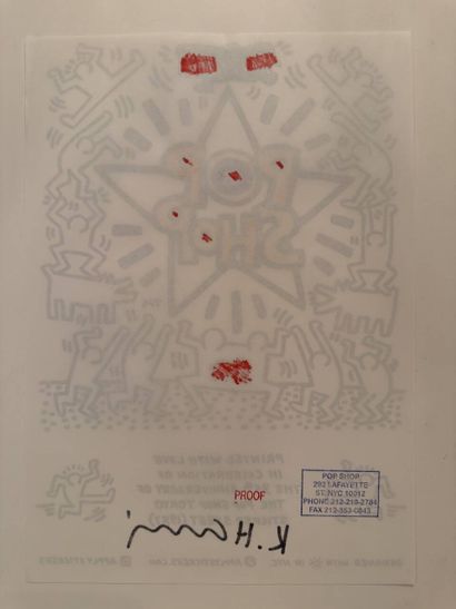 Keith HARING (1958-1990), d’après
« Pop Shop...