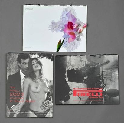 PIRELLI 
Set of 3 calendars from 2002, 2003,...