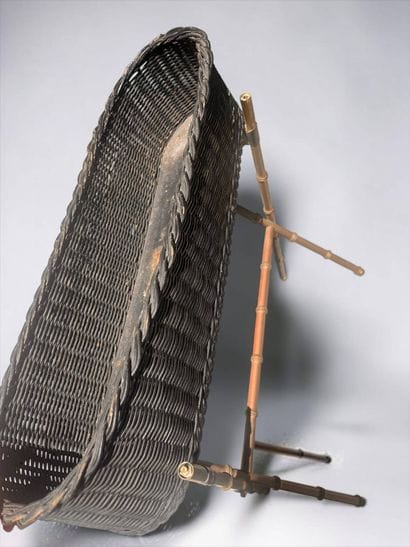 Jacques ADNET (1900–1984)
Rattan planter...