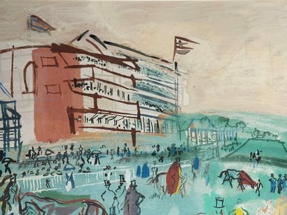 Raoul DUFY (1877-1953), d'après
Longchamp
Procédé...