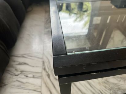 Set of nesting coffee tables that fit inside...