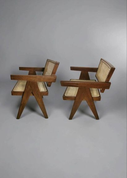 Pierre JEANNERET (1896–1967)
Pair of office...