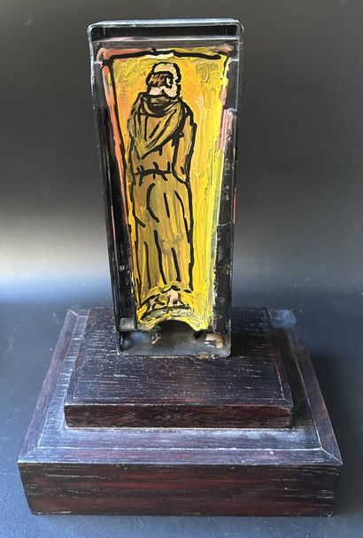 Robert COMBAS (né en 1957)
UN SAINT ET UN...