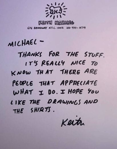 Keith HARING (1958–1990), after
Drawing in...