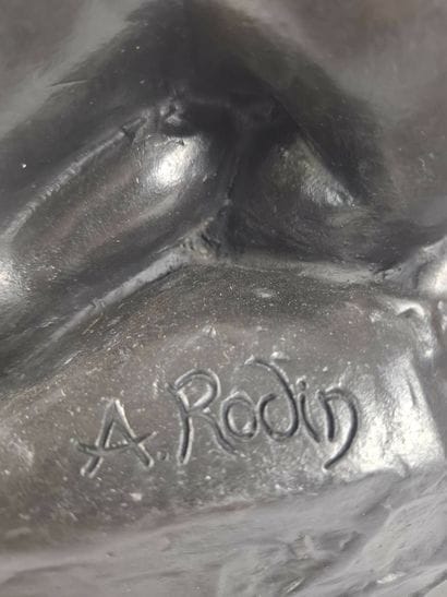Auguste RODIN (1840-1917), d’après
La Danaïde
Bronze...