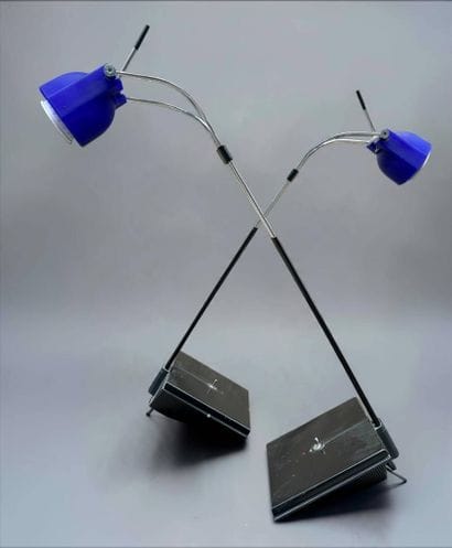 PRANDINA
Paire de lampes télescopiques à...