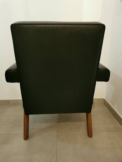Pierre JEANNERET (1896–1967) Armchair known...