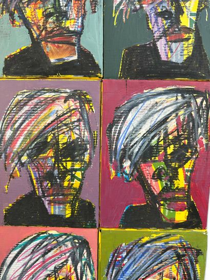 Victor HASCH (1945–2012)
Warhol
Acrylic on...
