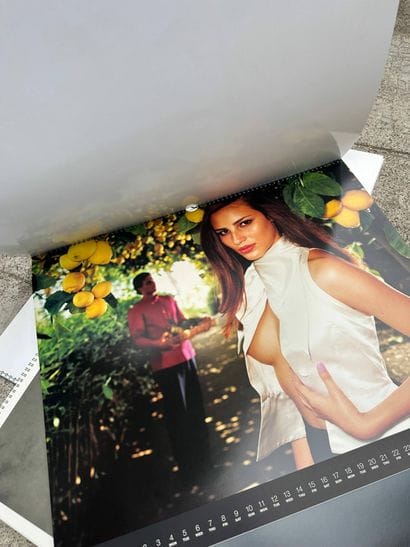 PIRELLI 
Set of 4 calendars from 1998, 1999,...