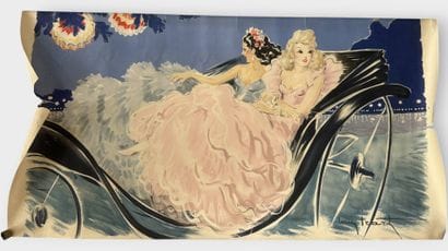 Louis ICART, after
Monte Carlo
Color lithograph...
