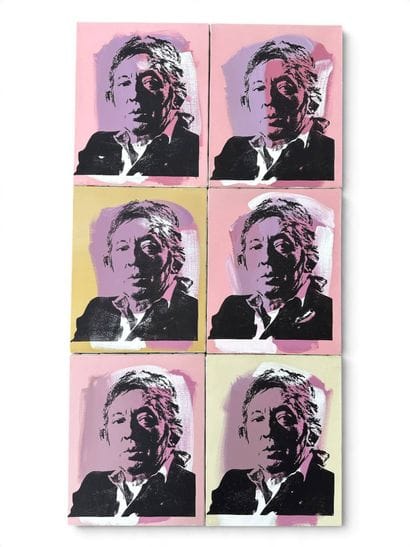 Victor HASCH (1945–2012) 
Serge Gainsbourg...