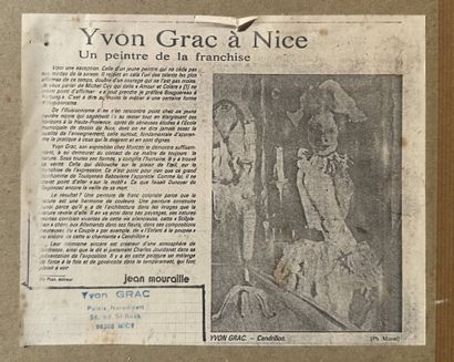 Yvon GRAC (1945)
Songe - 1974
Huile sur papier....