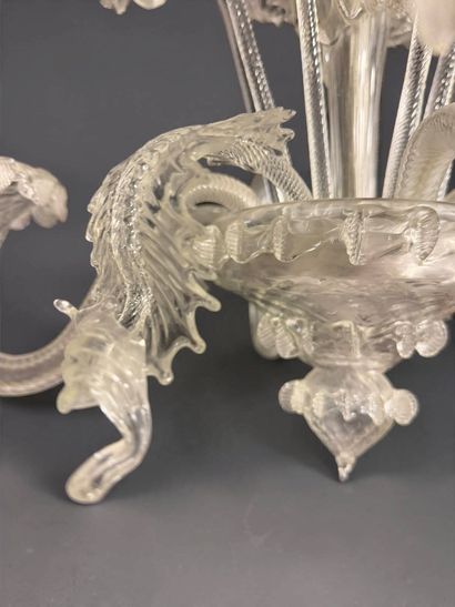 Lustre en verre de Murano à 4 lumières
60...