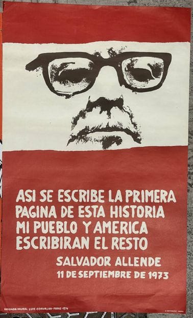 Set of 12 propaganda posters from Chile,...