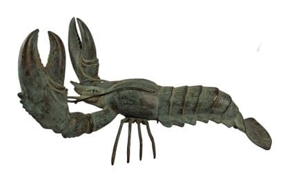 Homard
Sculpture en métal à patine vert-de-gris...