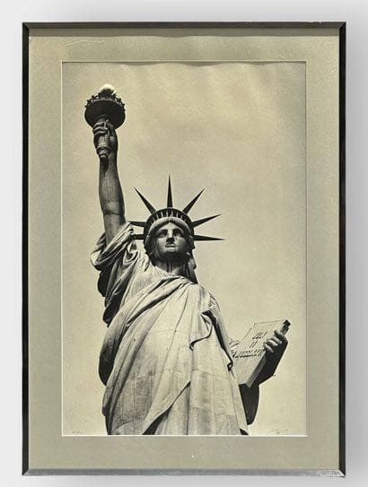 Statue of Liberty - NYC
Black-and-white photograph....