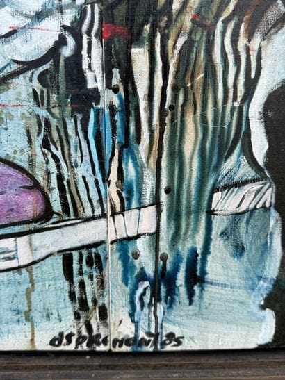 ASPREMONT (1946)
Triptych - 1985
Oil on canvas....