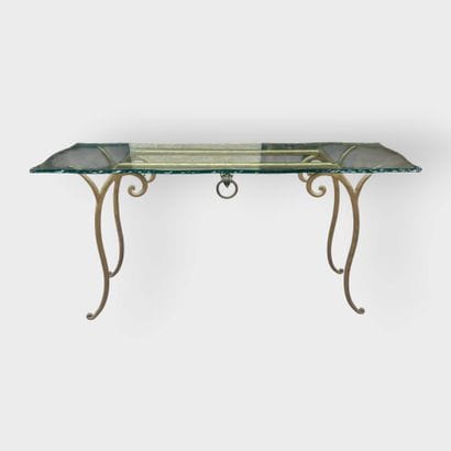 A set consisting of a console table and an...