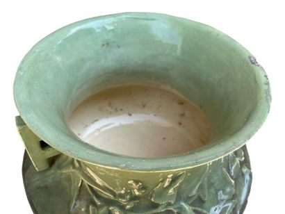 MASSIER, Vallauris
Cache-pot with japanese...