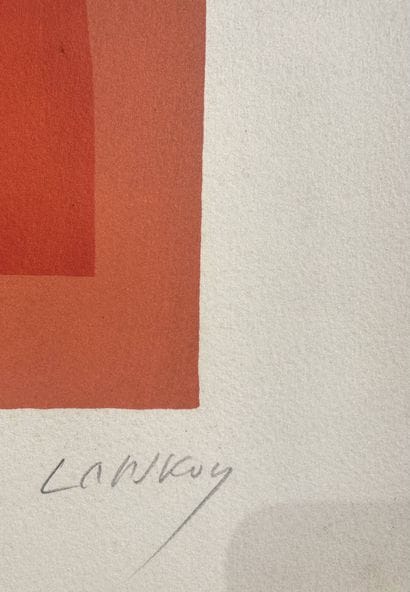 André LANSKOY (1902-1976)
Abstract composition
Color...