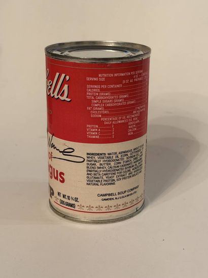 Andy WARHOL (1928-1987), d’après
Campbell’s...