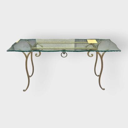 A set consisting of a console table and an...