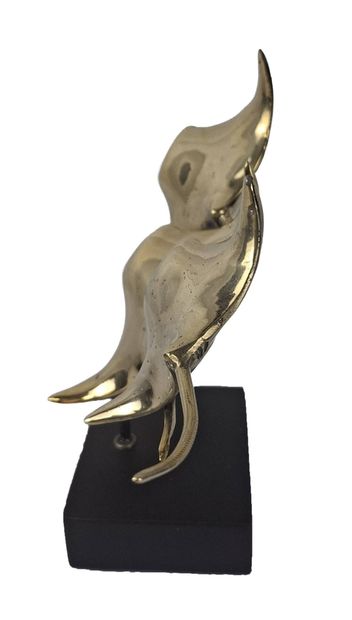 Trois raies manta
Bronze doré figurant trois...