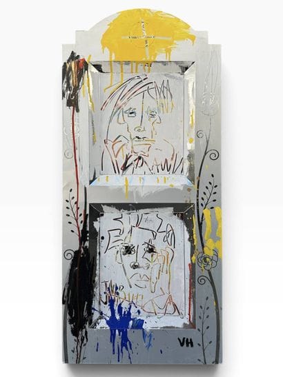 Victor HASCH (1945–2012)
Warhol and Basquiat
Mixed...