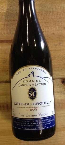 6 Côte de Brouilly beaujolais les Cornes...