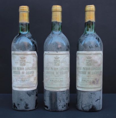 Pichon Longueville 1979, 3B, niveau bas ...