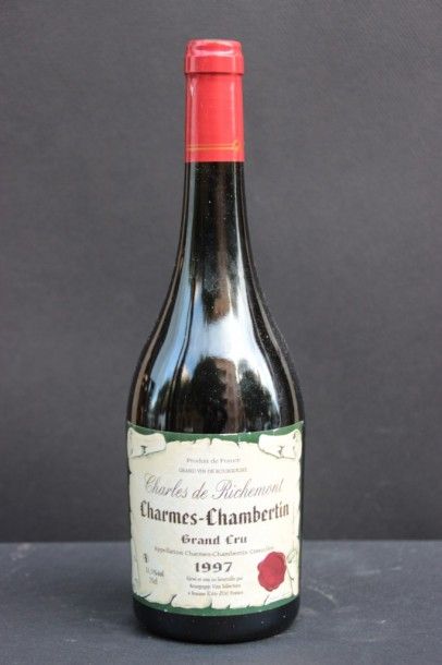 3 bouteilles de Charmes Chambertin - Grand...