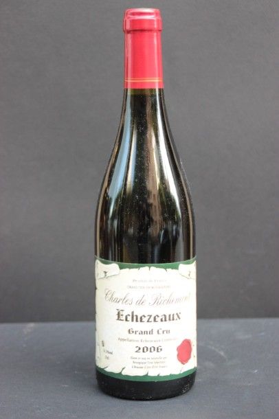 3 bouteilles de Echezeaux - Charles de Richemont...