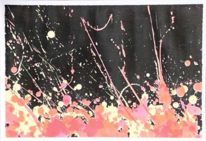 Walasse TING (1929-2010)

Composition abstraite

Lithographie...