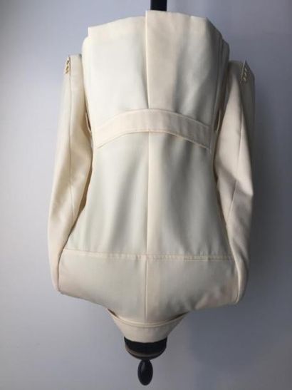 TED LAPIDUS

Veste en laine sèche écru ,...