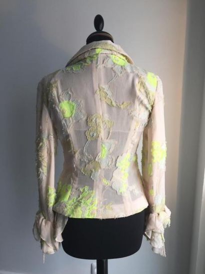 LACROIX

Veste en soie beige rosé à décor

de...