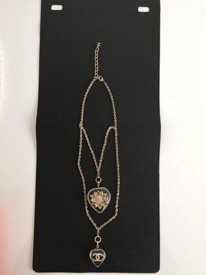 CHANEL

Sautoir composé de deux chaines

en...
