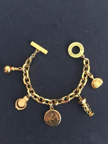 LORIS AZZARO Paris

Bracelet en métal doré...