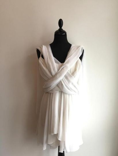 DOLCE & GABBANA

Robe à bretelles en coton...