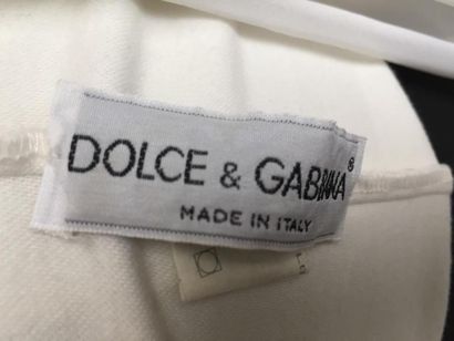 DOLCE & GABBANA

Robe à bretelles en coton...