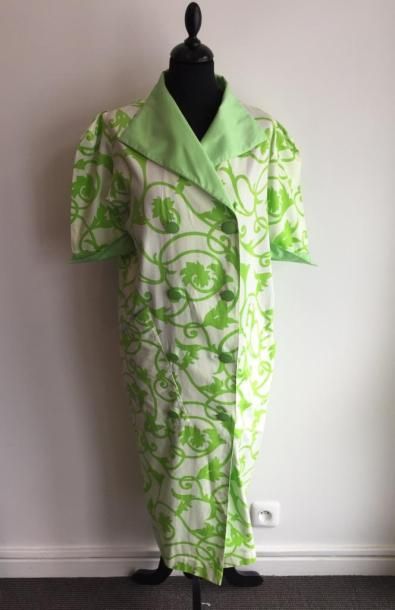 TED LAPIDUS

robe en coton blanc imprimé...