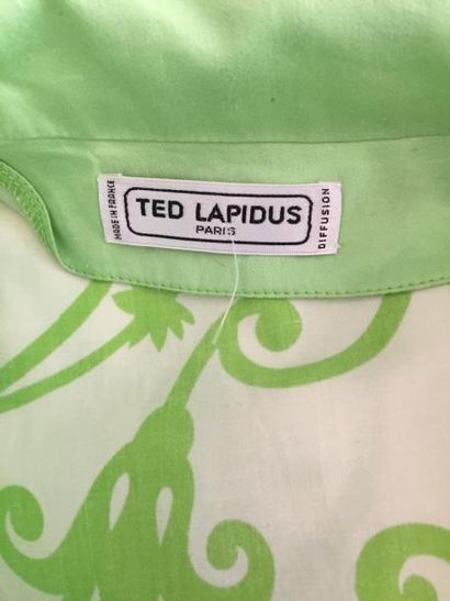 TED LAPIDUS

robe en coton blanc imprimé...