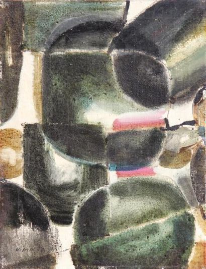 Ladislas KIJNO (1921-2012)

Composition abstraite...