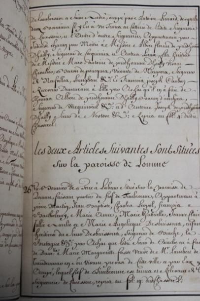 Ouvrage comprenant des plans de L'Assessoye...