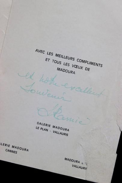Pablo PICASSO - Alain RAMIE 

Photographie...