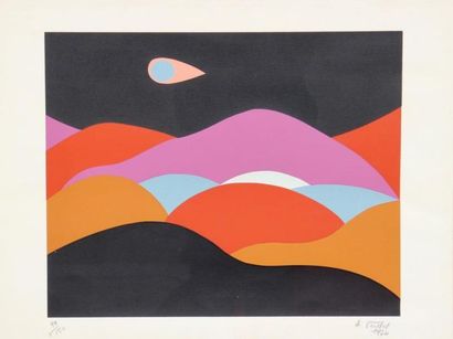 André VERDET (1913-2004)

Paysage fantastique...