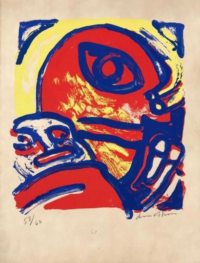 Bengt LINDSTRÖM (1925-2008)

Cauchemar 

Lithographie...