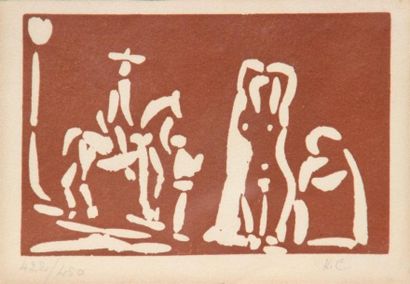 Pablo PICASSO (1881-1973)

Cavalier et nu...